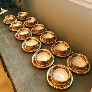 12 Limoges Boullion Cream Soup bowls excellent condition